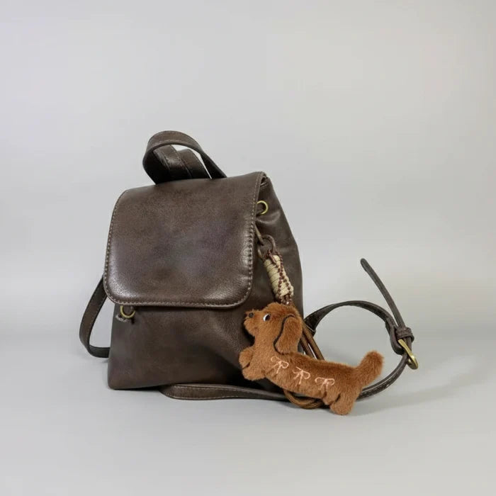 Porte Clés Teckel En Peluche Design