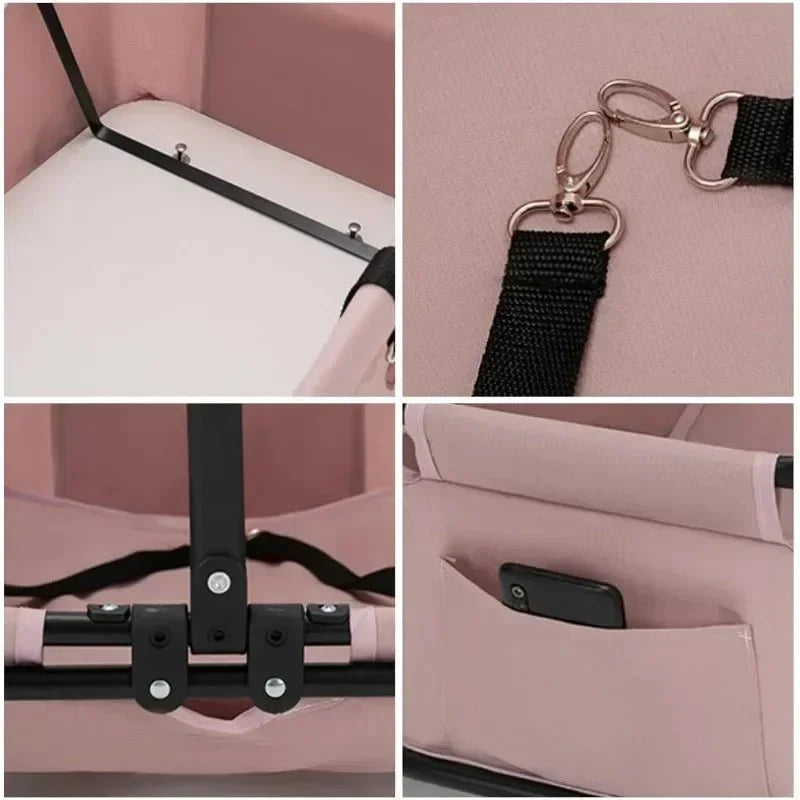 Poussette Pliante Pour Chien Compacte Et Résistante