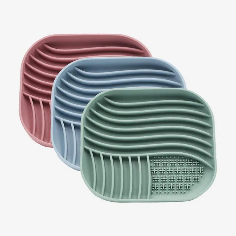 Gamelle Pour Chien Et Chat En Silicone Anti-Glouton