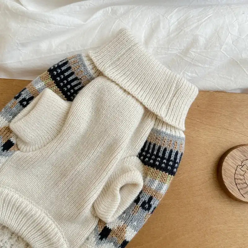 Pull Col Roulé Confort Pour Petit Chien