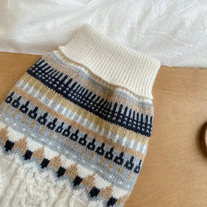 Pull Col Roulé Confort Pour Petit Chien