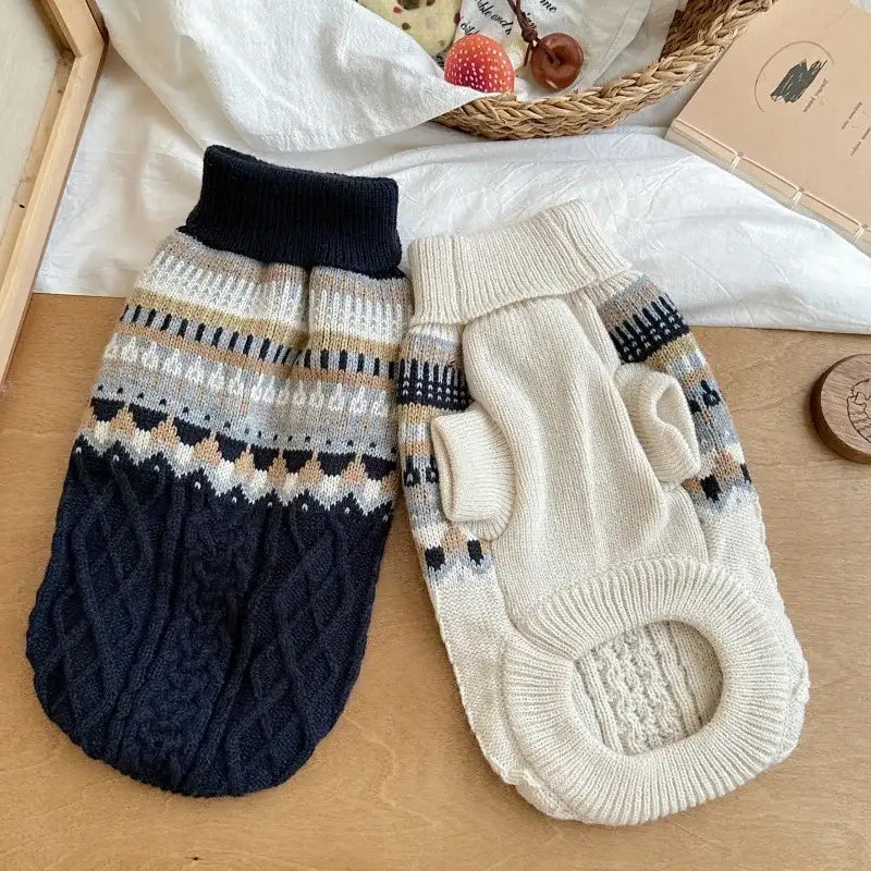 Pull Col Roulé Confort Pour Petit Chien