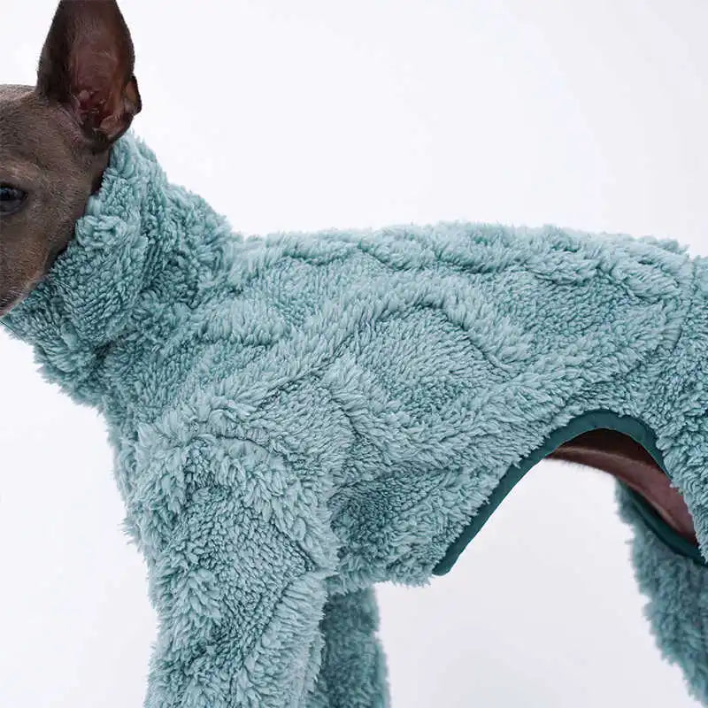 Pull Col Roulé En Polaire Pour Lévrier Et Whippet
