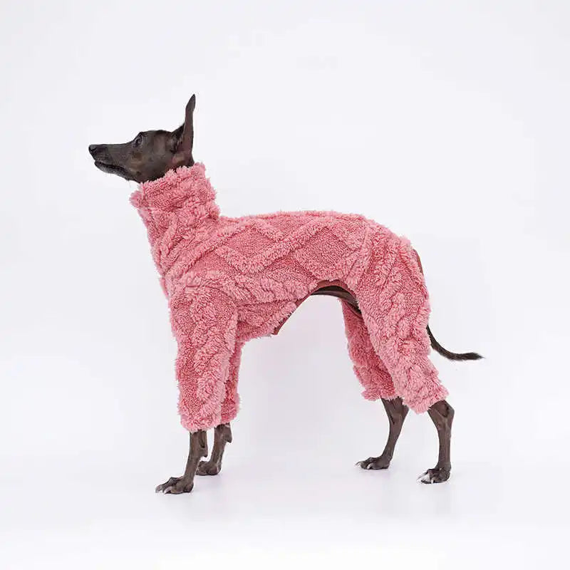 Pull Col Roulé En Polaire Pour Lévrier Et Whippet