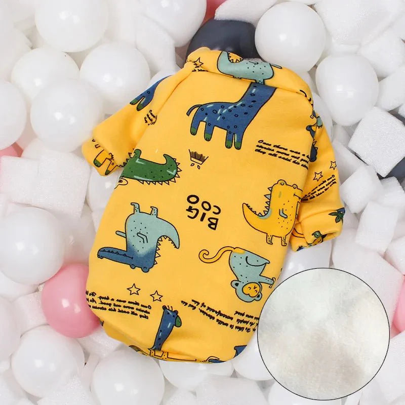 Pull pour Chat Jaune