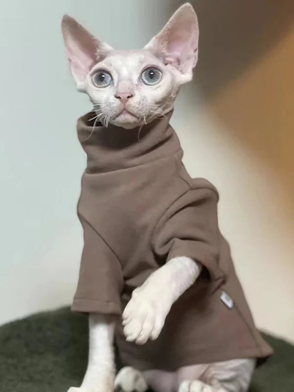 Pull pour Sphynx Col roulé