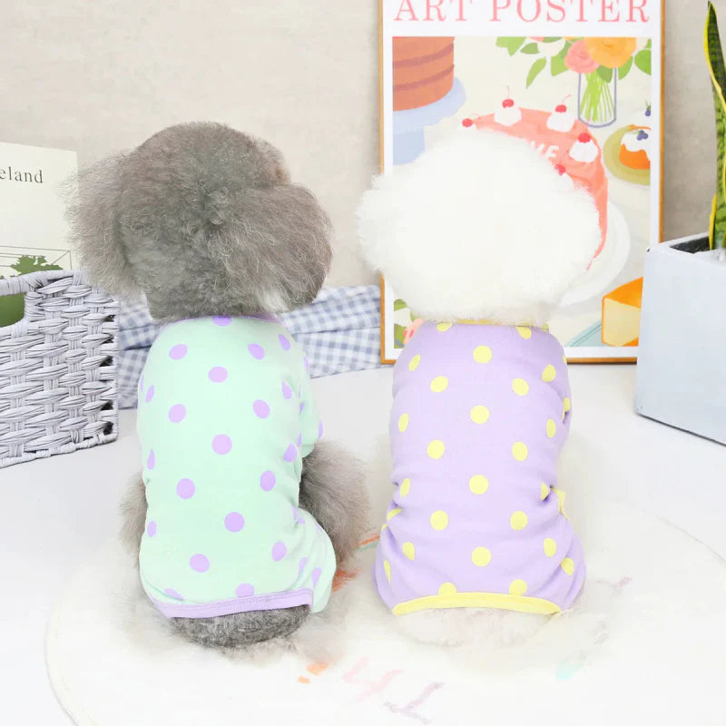 Pyjama à Pois Petit Chien