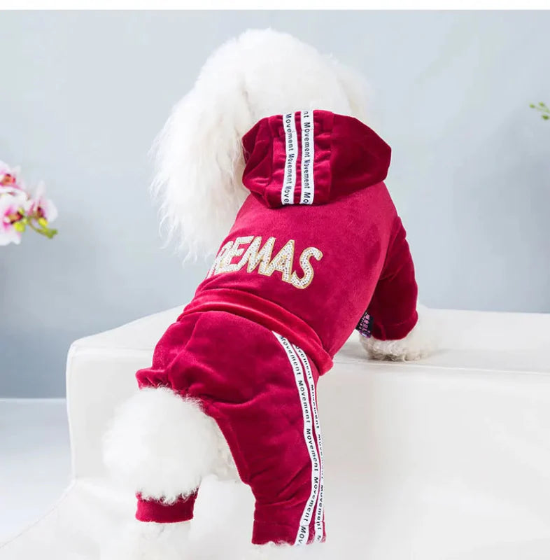 Pyjama Caniche Rose