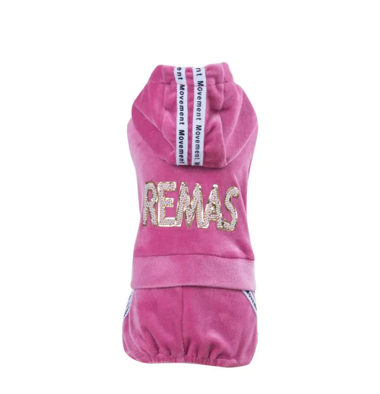 Pyjama Caniche Rose