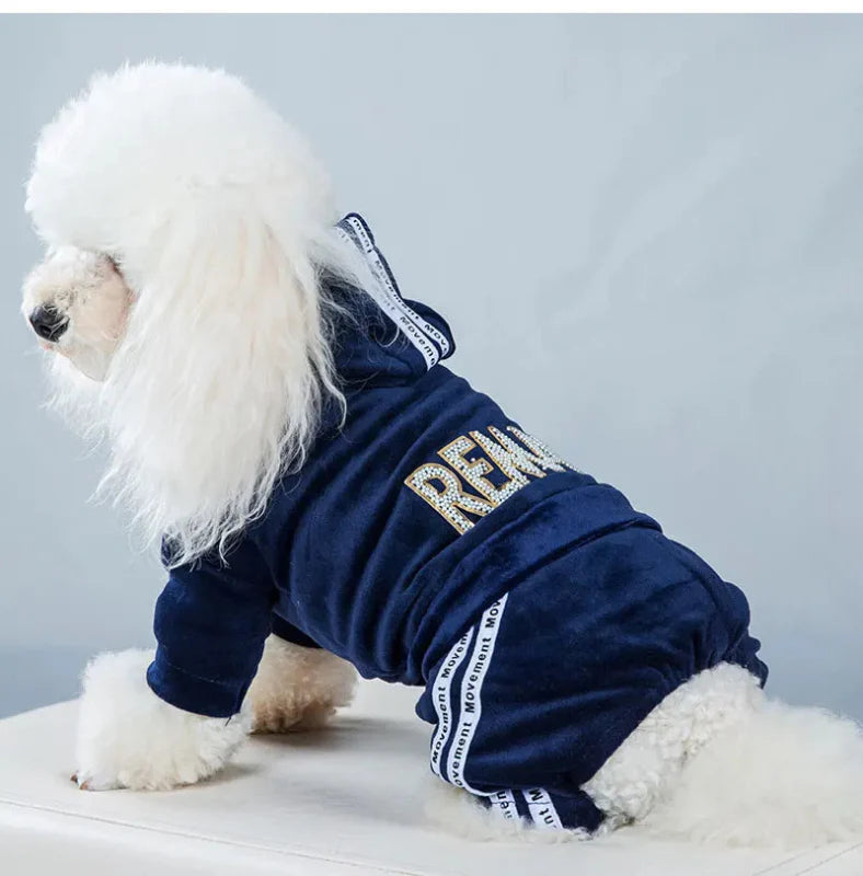 Pyjama Caniche Rose