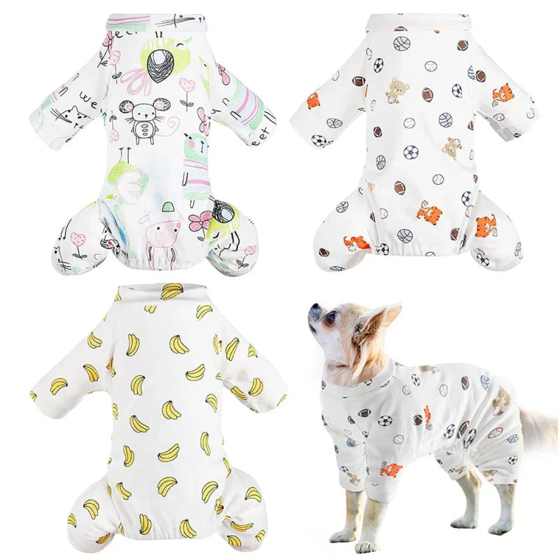 Pyjama Chien Blanc