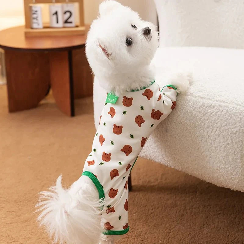 Pyjama Chien Broderie