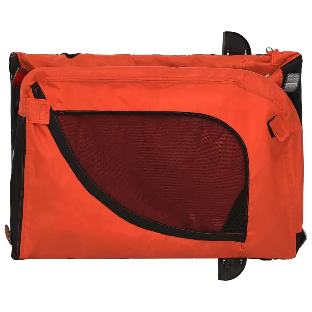 Remorque vélo Oscar & Plume pour chien, cadre aluminium et sécurité premium