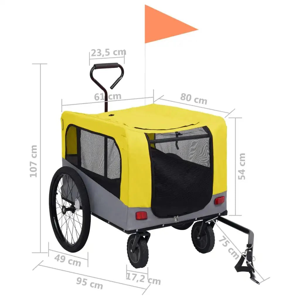 Remorque vélo pour chien : transportez facilement votre compagnon