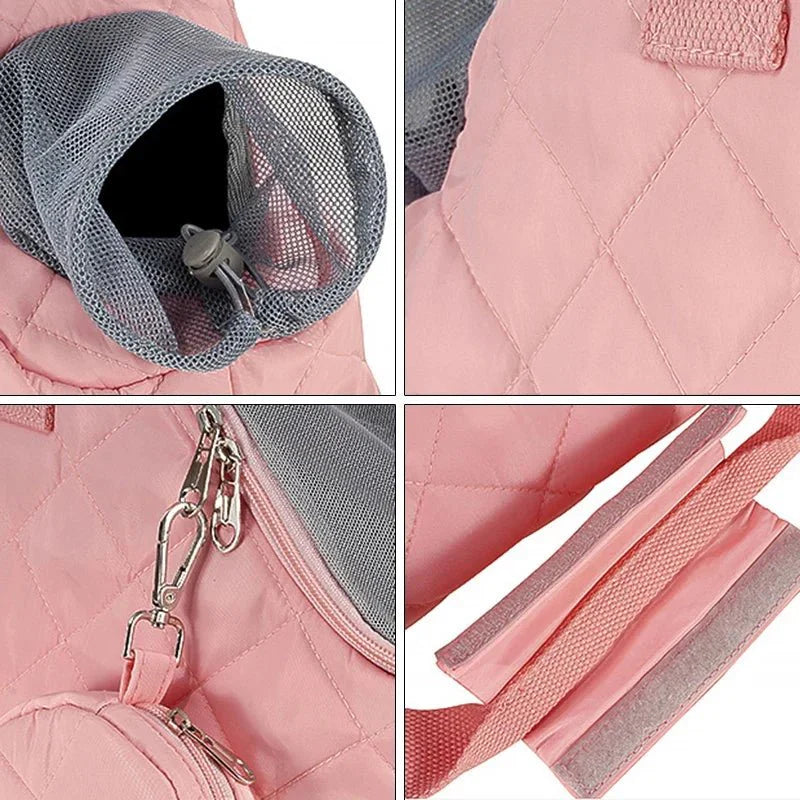 Sac De Voyage Imperméable Et Respirant Pour Petit Chien Et Chat