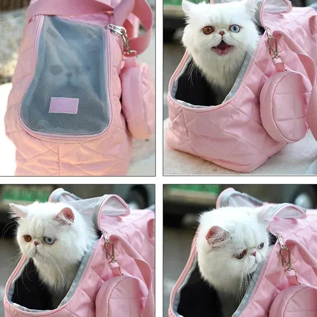 Sac De Voyage Imperméable Et Respirant Pour Petit Chien Et Chat