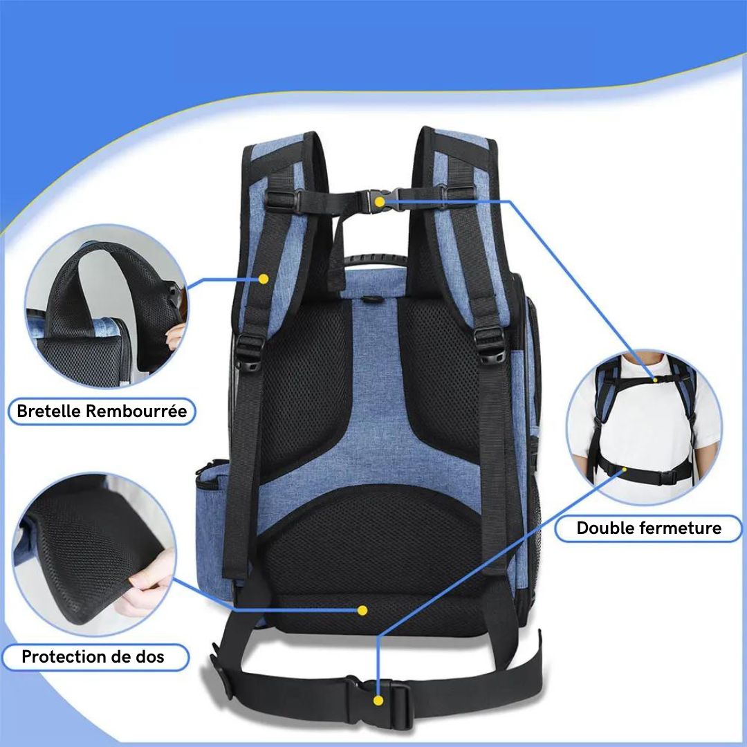 Sac a dos pour chien | Expandipet™
