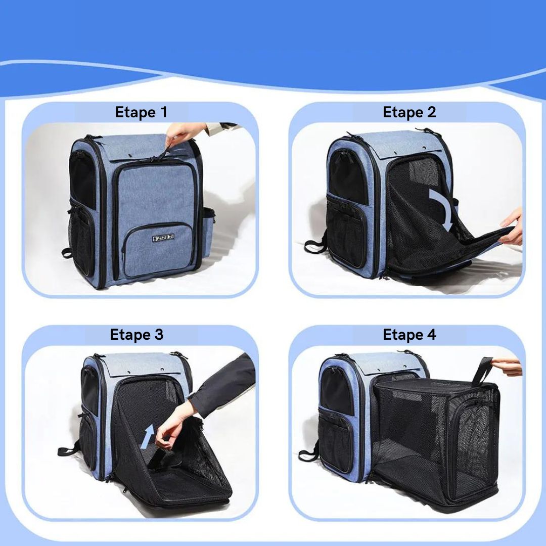 Sac a dos pour chien | Expandipet™
