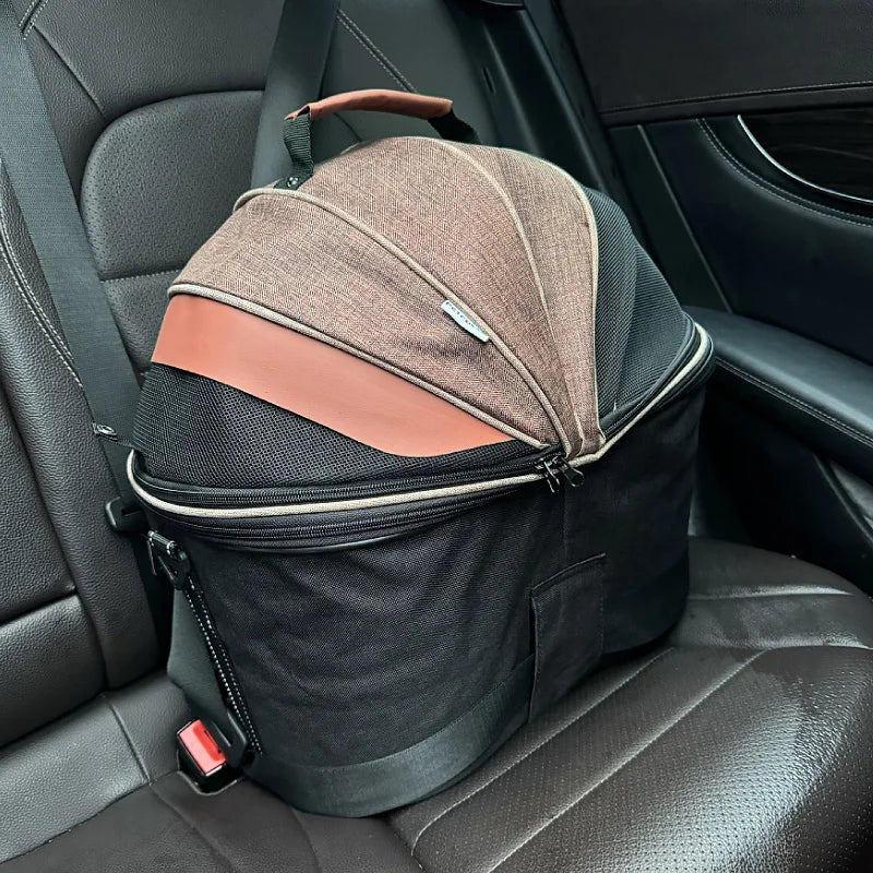 Sac De Transport À Vélo Amovible Pour Chien Et Chat