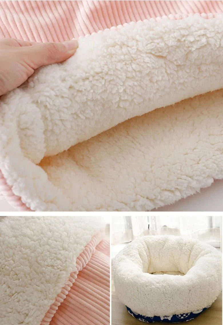 Sac de couchage pour chat velours - Confort et douceur