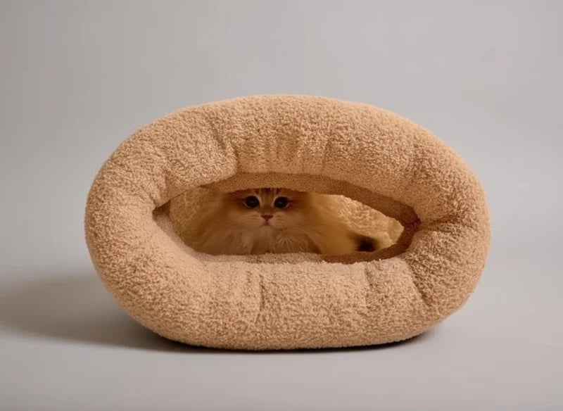 Sac De Couchage Doux Et Chaud Pour Chat