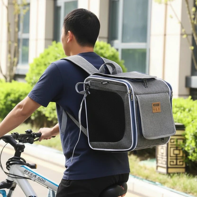Sac A Dos Ou A Vélo Pour Chat Et Chien