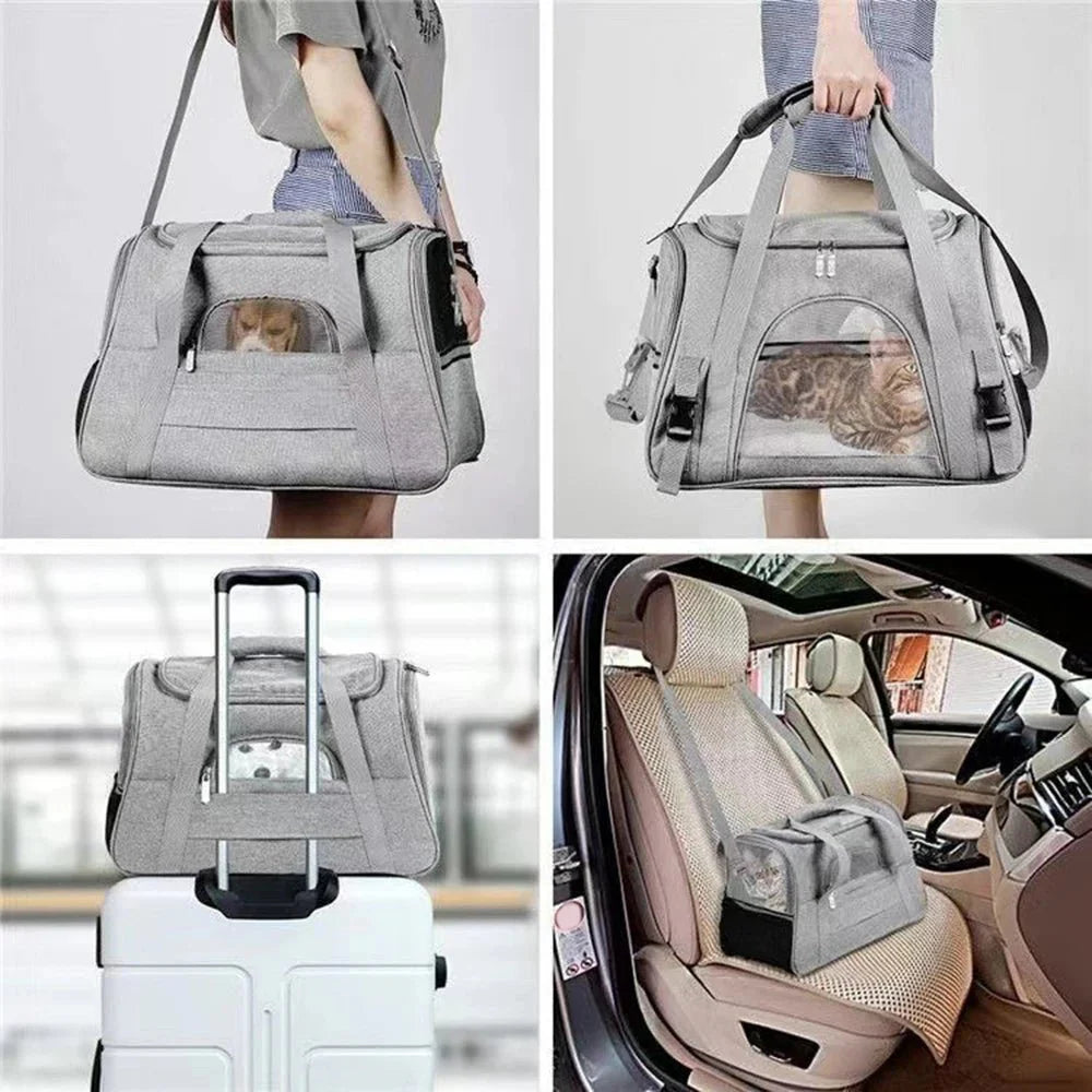 Sac De Transport Pour Chat Confortable