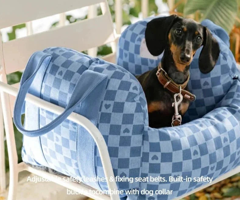Sac De Voyage Et Siège De Voiture Pour Petit Chien