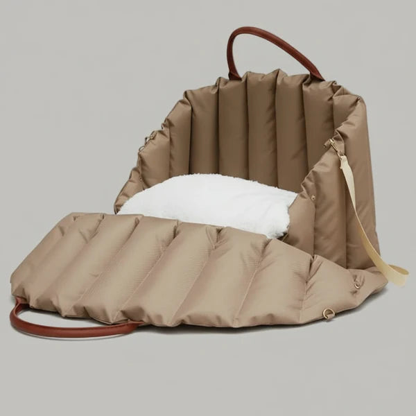 Sac de voyage petit chien stylé et confortable