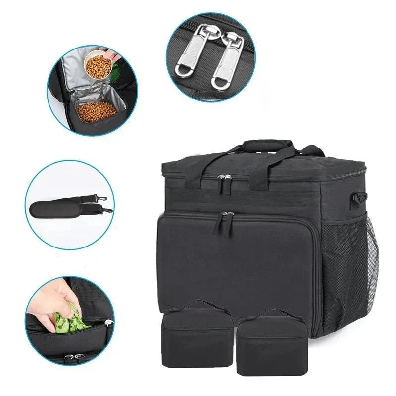 Sac De Voyage Tout Equipé Pour Chat Et Chien