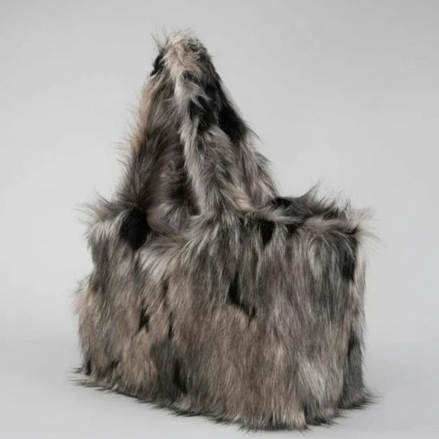 Sac Fausse Fourrure Pour Petit Chien