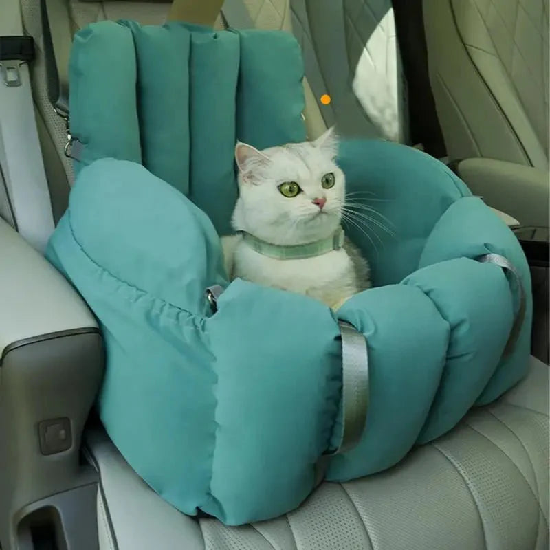 Siège voiture pour chat et chien - Sac transport sécurisé