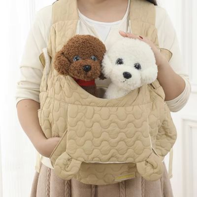 Sac à dos ventral chaud pour chien