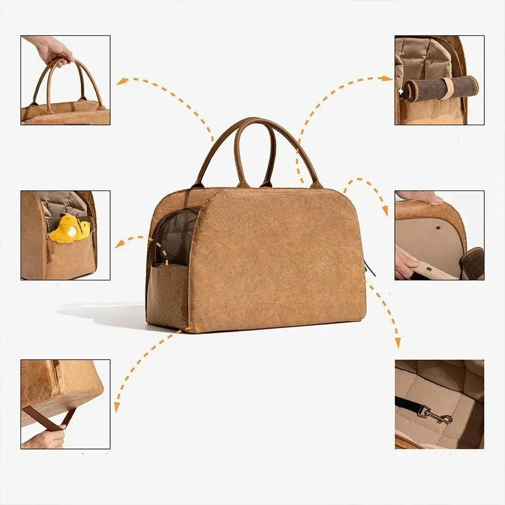 Sac Voyage Design et Elégant Petit Chien