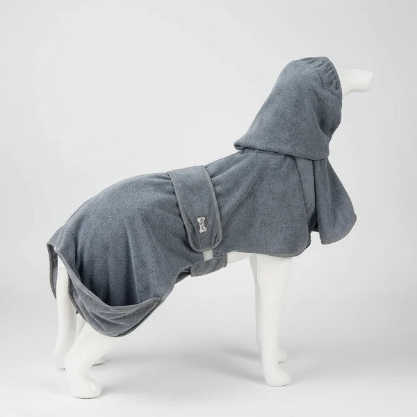 Serviette Microfibre Pour Chien Avec Capuche
