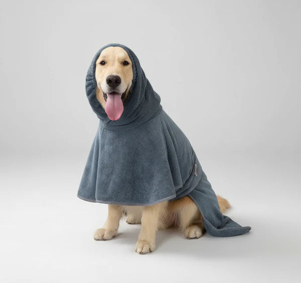Serviette Microfibre Pour Chien Avec Capuche