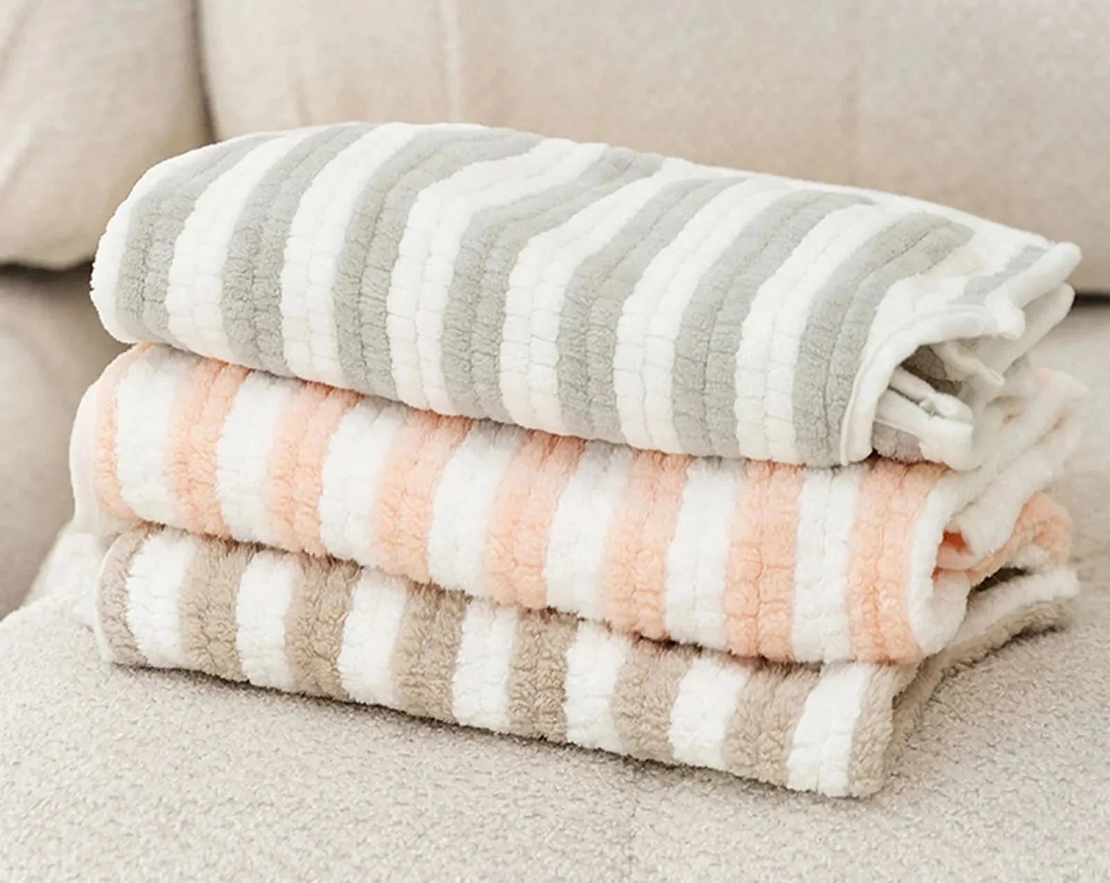 Serviette de bain microfibre pour chien ultra absorbante