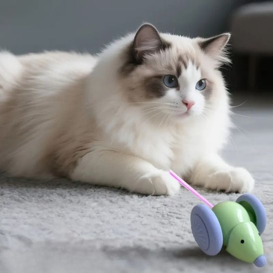souris pour chat interactive