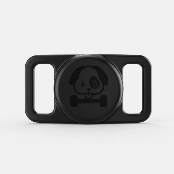Support AirTag en silicone étanche pour collier chien anti-perte, sûr et résistant