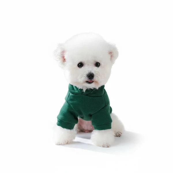 Sweat A Capuche De Noël Vert Pour Chien