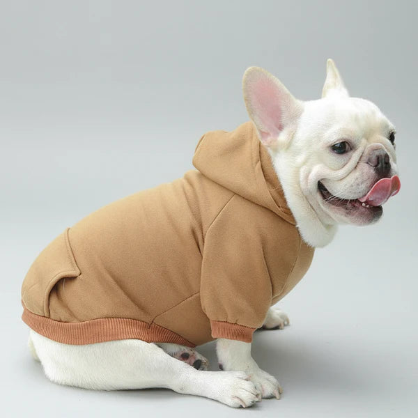 Sweat Capuche Doux Et Confortable Pour Petit Chien