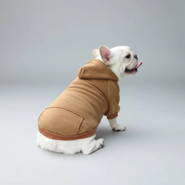 Sweat Capuche Doux Et Confortable Pour Petit Chien