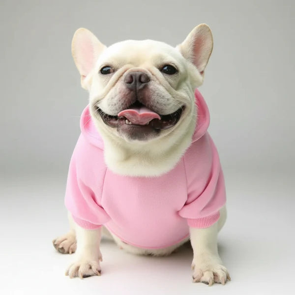 Sweat Capuche Doux Et Confortable Pour Petit Chien