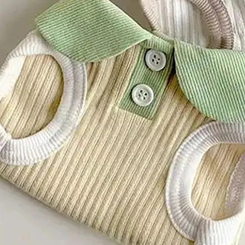 T-Shirt Polo d'Été pour Chien
