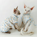 T-shirt pour chat léger avec motif floral, parfait pour les chats à la mode