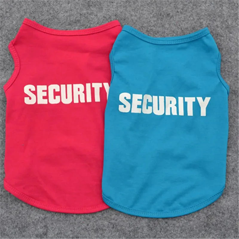 T-Shirt Security pour Chat