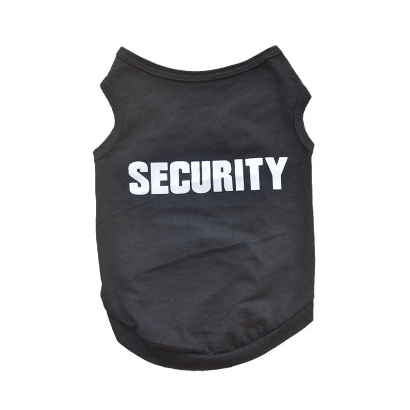 T-Shirt Security pour Chat