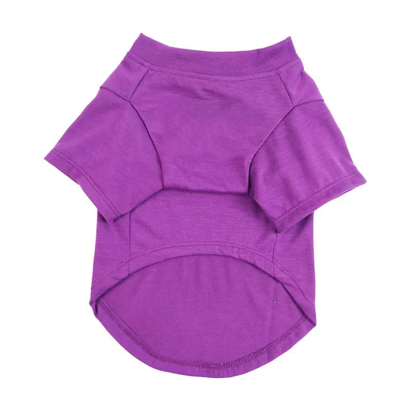 T-Shirt Uni pour Chien
