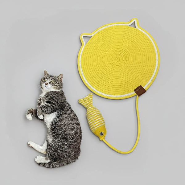 Tapis À Gratter Chat Design Et Résistant