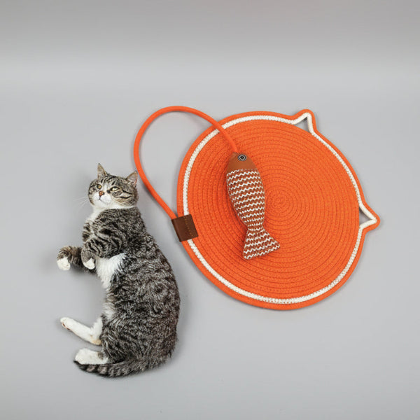 Tapis À Gratter Chat Design Et Résistant